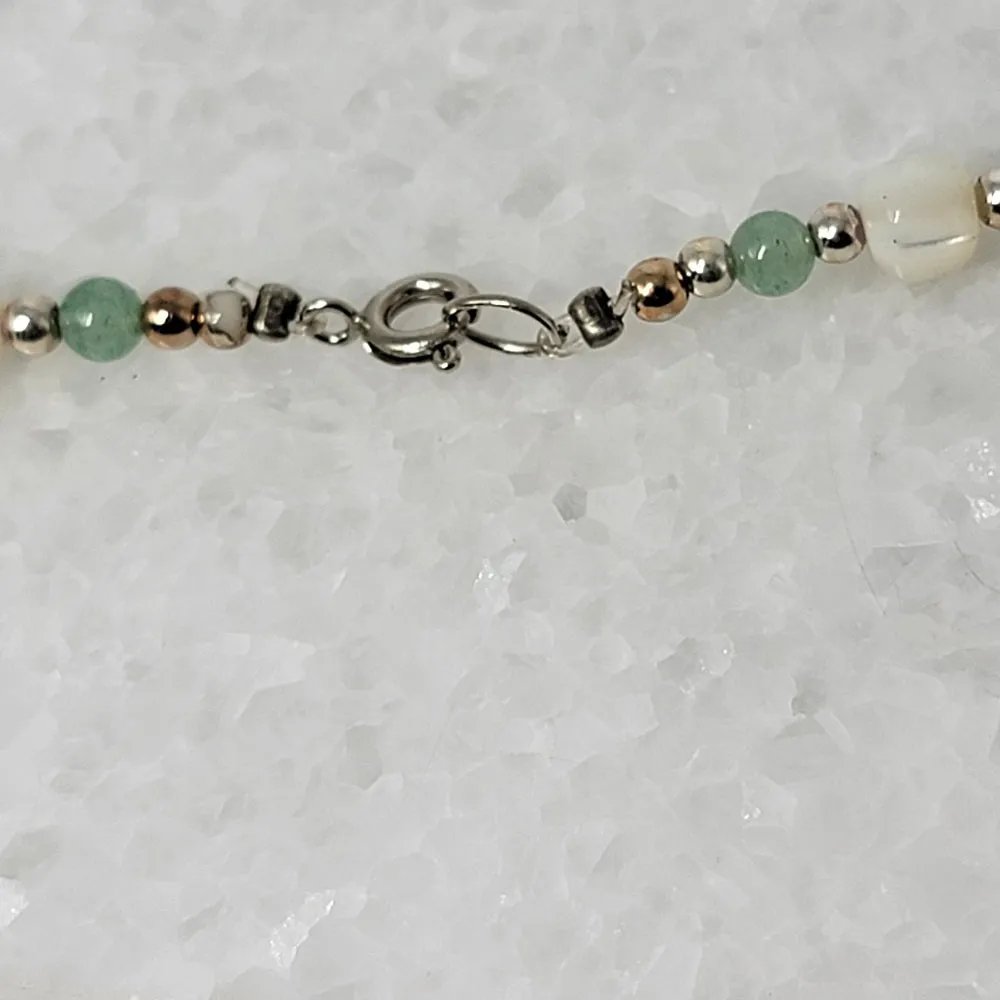 Aventurine and Moonstone Necklace