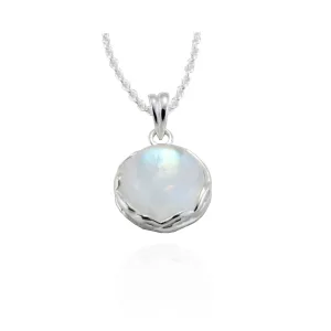 Banyan Moonstone Round Necklace