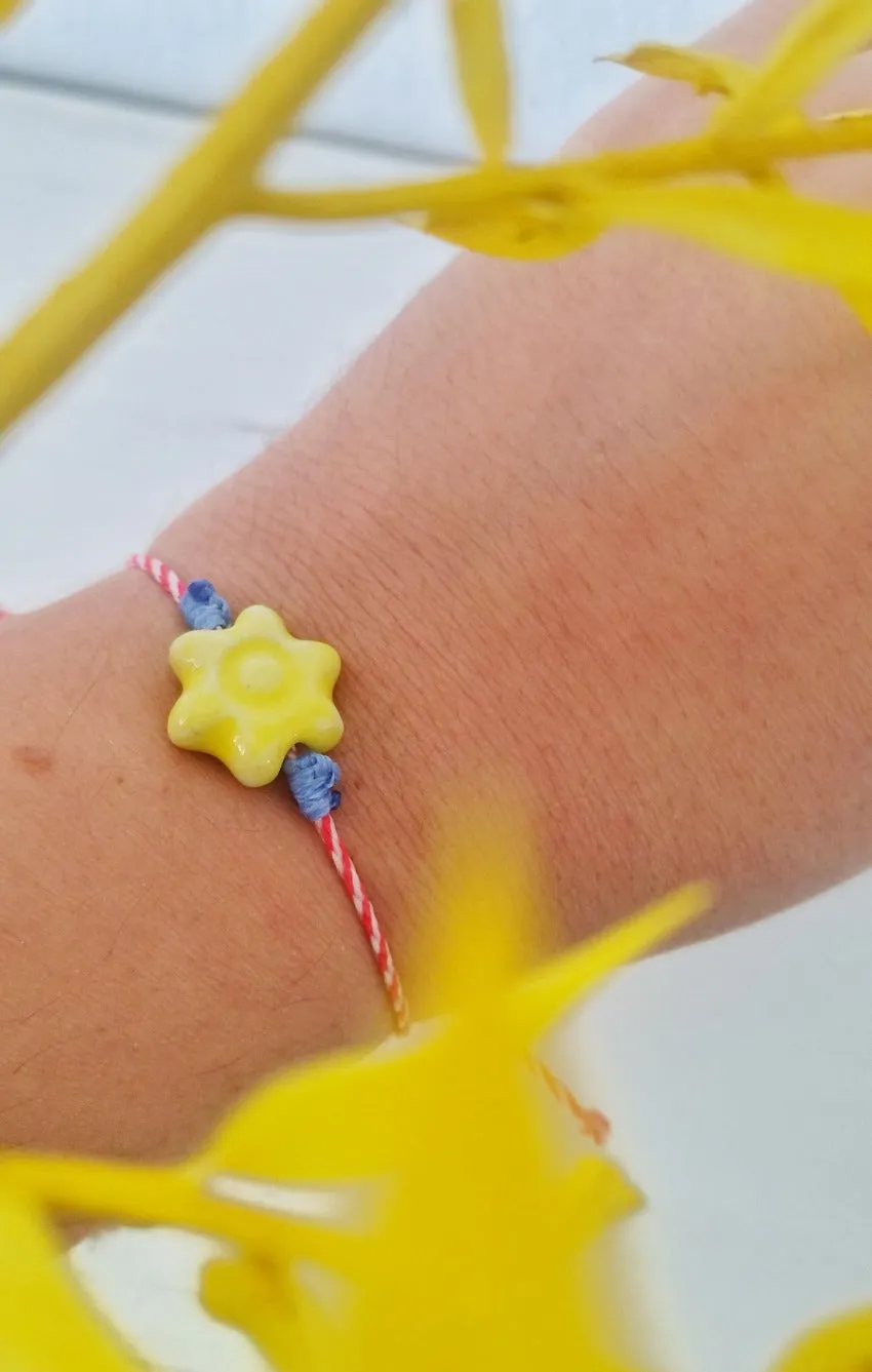 Daisy Flower March Bracelet