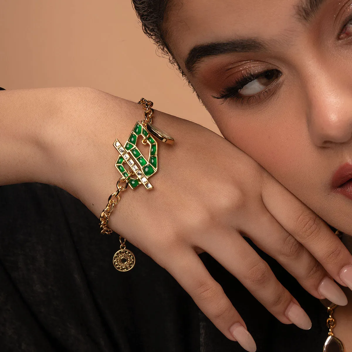 Fiesta Hydro Emerald Bracelet