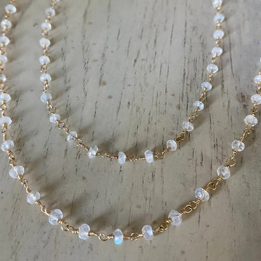 Moonstone Necklace - Lana