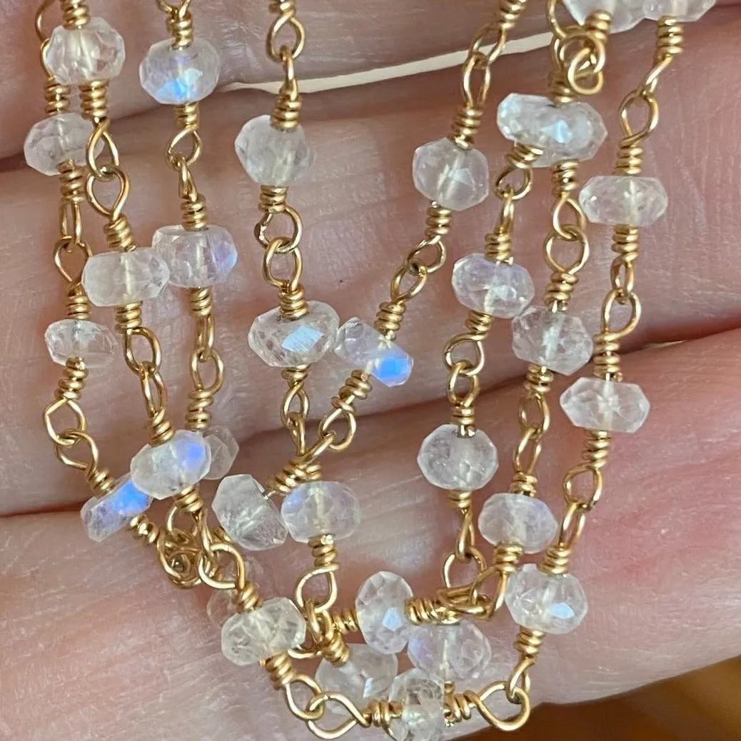 Moonstone Necklace - Lana