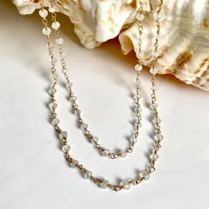 Moonstone Necklace - Lana