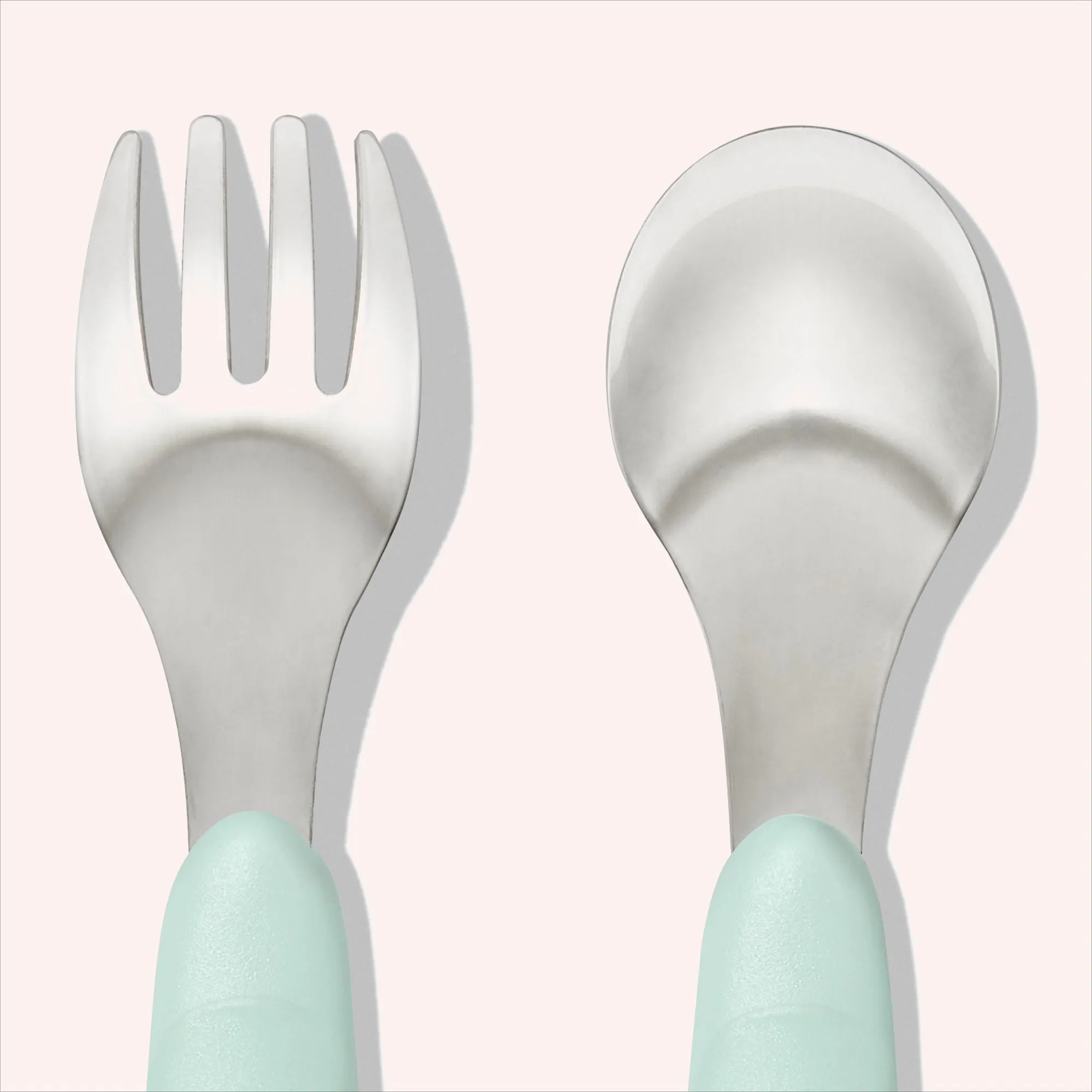 OXO Tot - Fork & Spoon Set - Opal