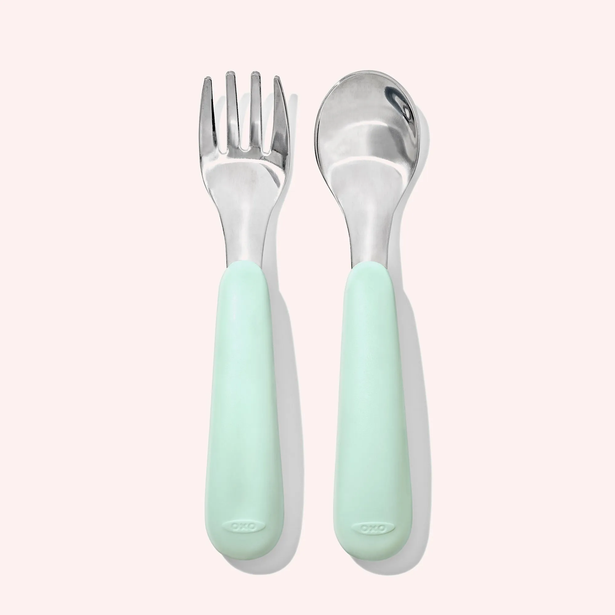 OXO Tot - Fork & Spoon Set - Opal