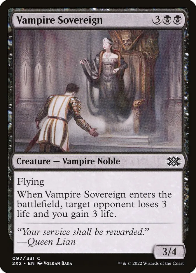 Vampire Sovereign Double Masters 2 #097
